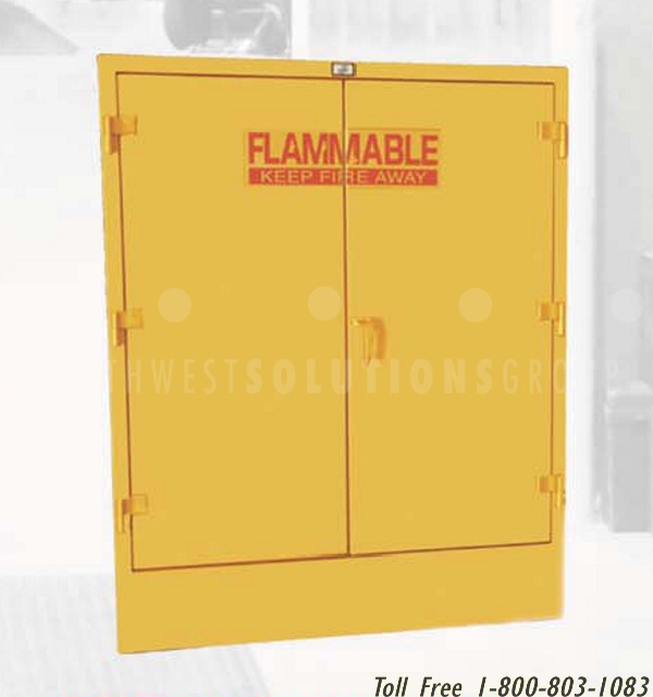 Flammable Liquid Safety Storage | Hazardous Chemical Spill Cabinet