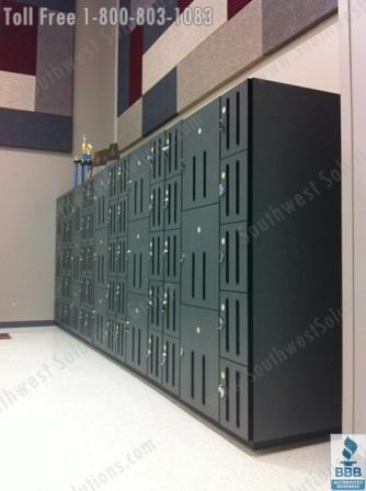 BandStor™ Instrument Storage - 3 Extra-Wide Compartments BND-1600,  Instrument Storage & Lockers