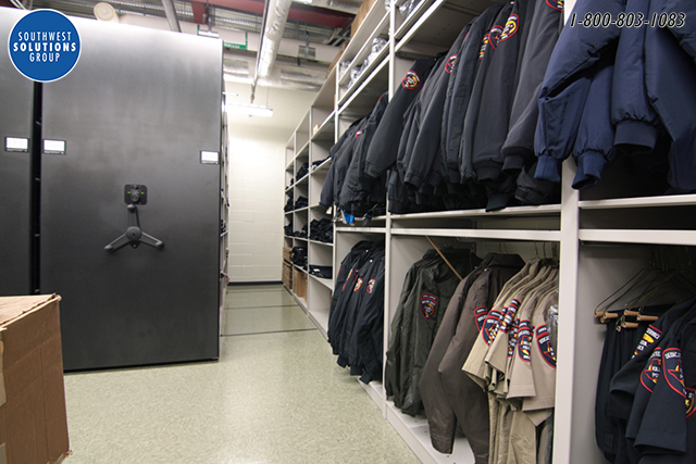 Police Equipment Storage  Southwest Solutions Group