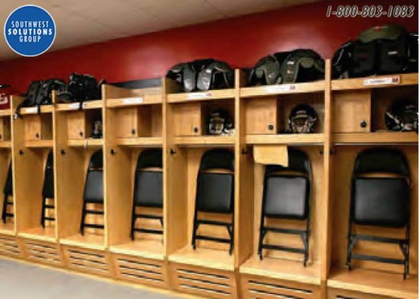 Hockey Team Locker Solutions | Southwest Solutions Group