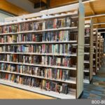 library cantilever book shelving
