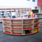 library shelving bookcases on wheels
