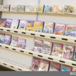 video game shelving library