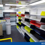 library bookmobile shelving