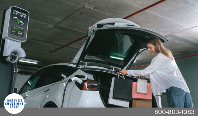 office building ev charging stations