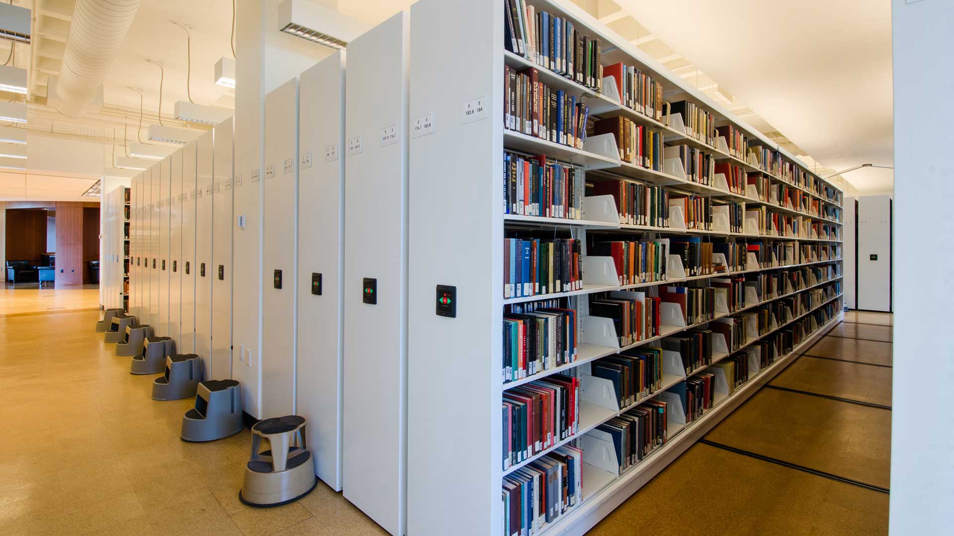 compact library shelving featured